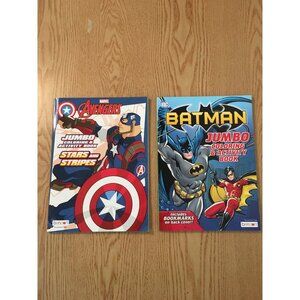 New Bundle Of 2 Boys Toddlers Coloring And Activity Books